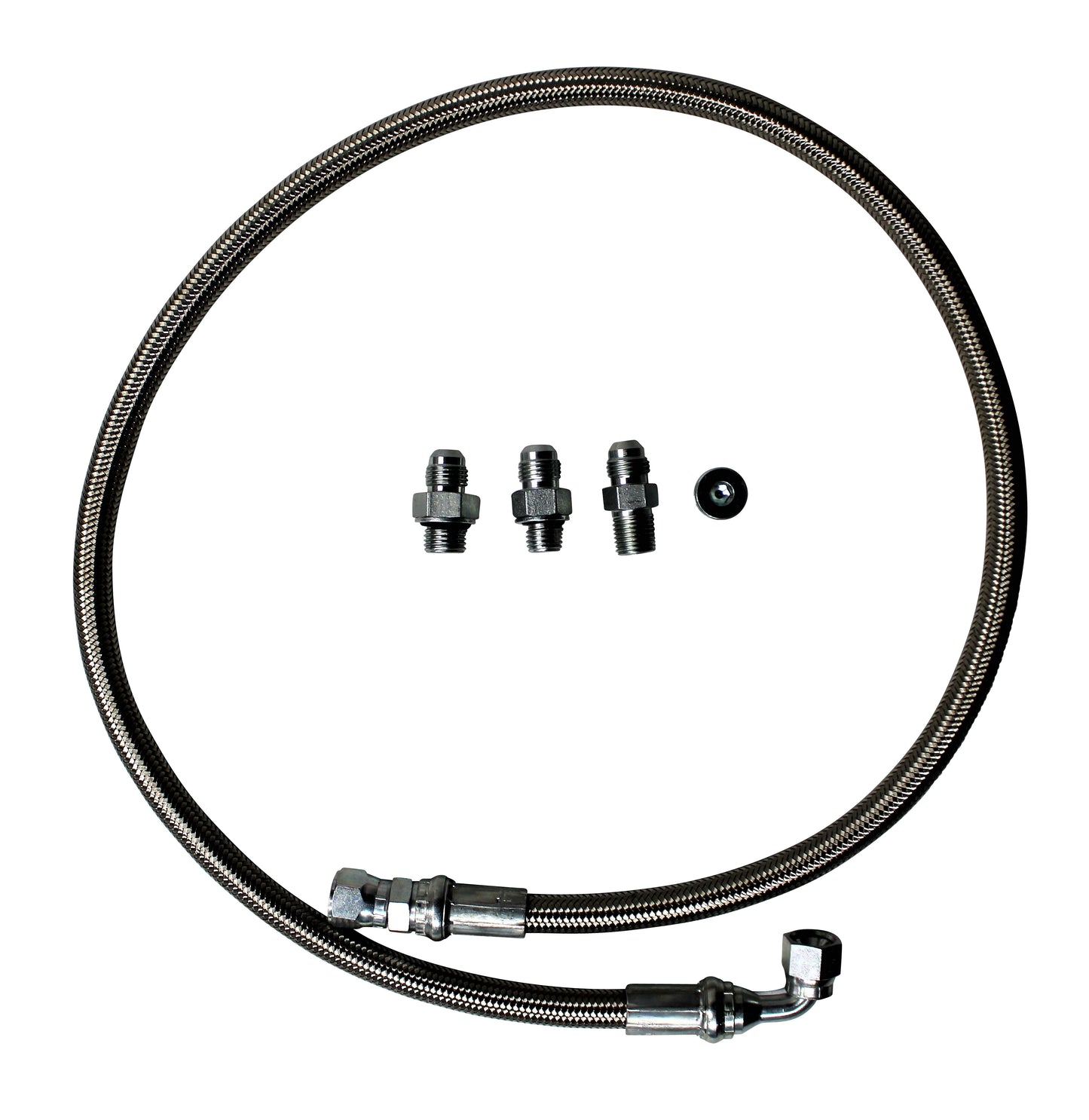 Remote Turbo Oil Supply Line Kit for 2001-2016 6.6l Duramax RHG6/VVT/S300/S400