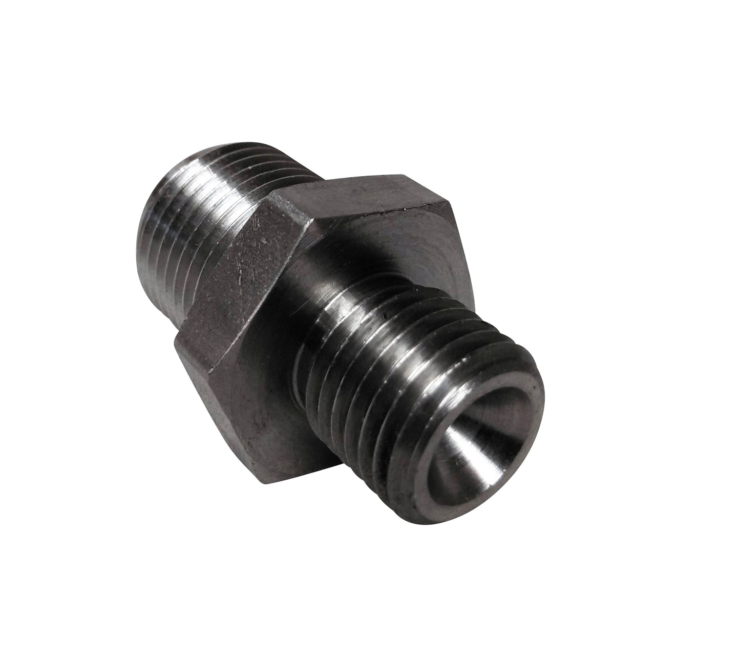 Ported Fuel Rail Fitting for 2004.5-2010 Chevy GMC LLY LBZ LMM 6.6l Duramax