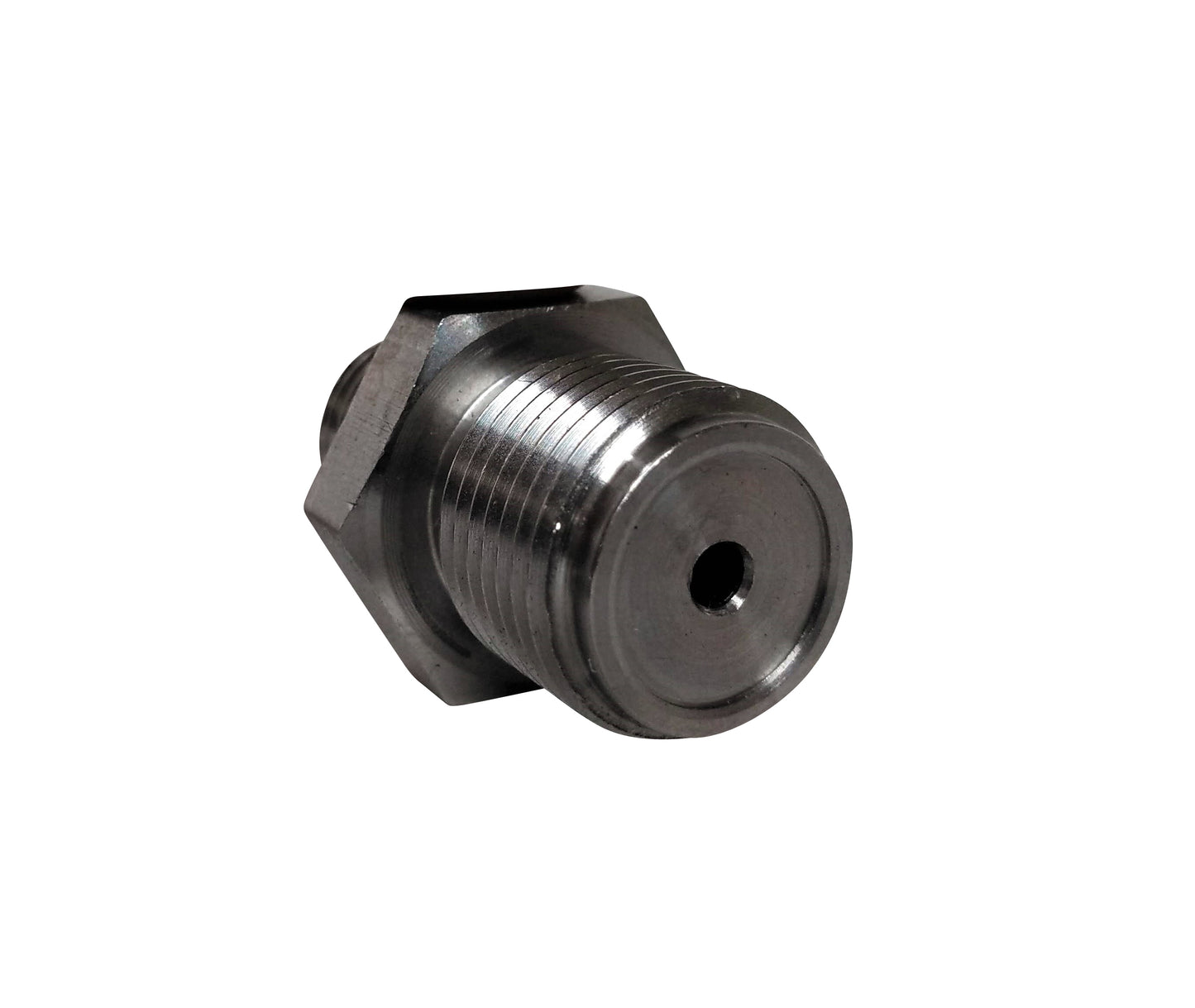 Ported Fuel Rail Fitting for 2004.5-2010 Chevy GMC LLY LBZ LMM 6.6l Duramax