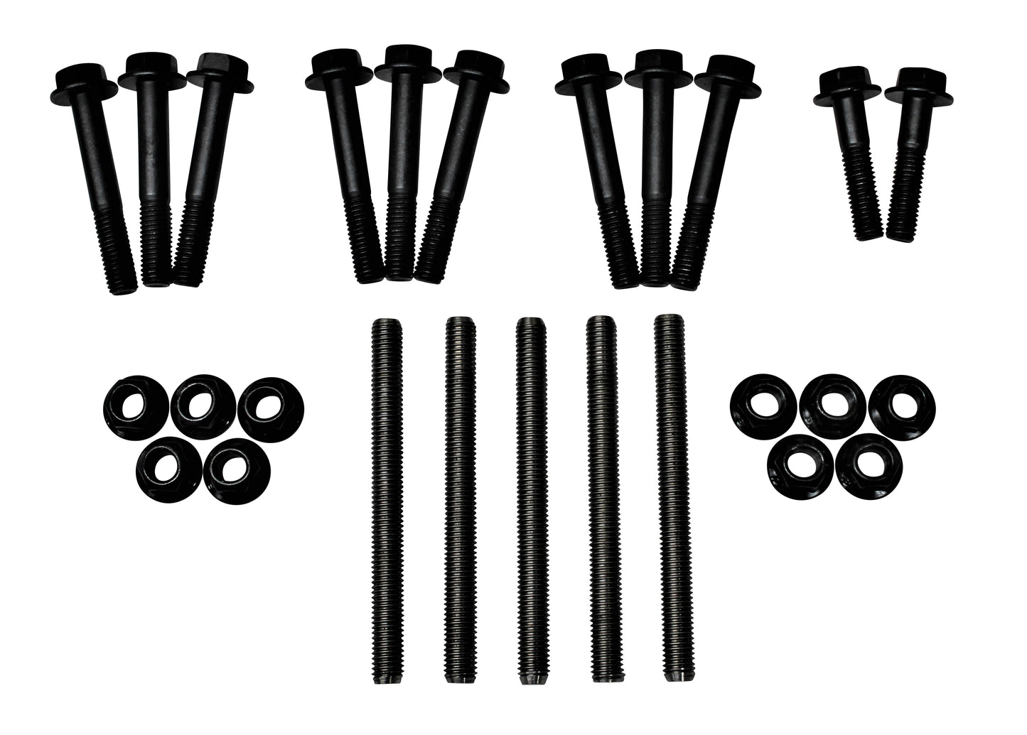 Exhaust Manifold Bolt Set for 1993-2002 6.5l Turbo Diesel IDI Chevy GMC