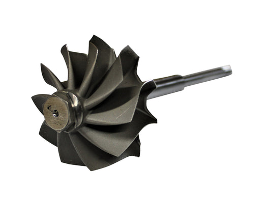 76x67mm 10 Blade Turbine Wheel Shaft for 6.6l Duramax LB7 Chevy GMC 01-04 Turbo
