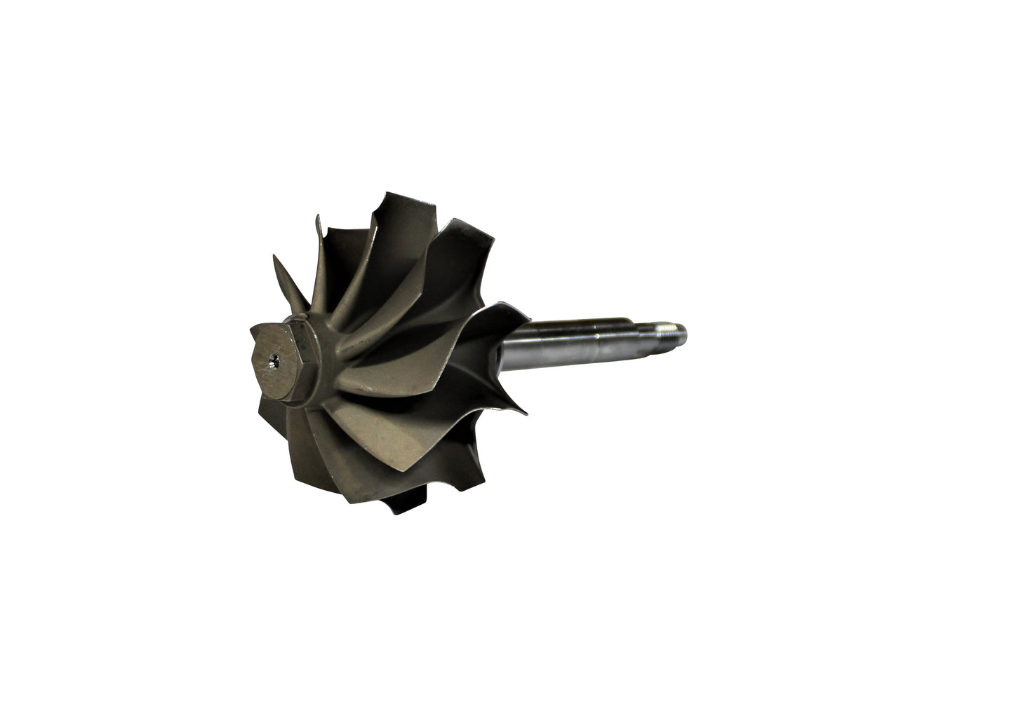 10 Blade Turbine Wheel Shaft for 6.6l Duramax LML 2011-16 + 6.7l Powerstroke 15+
