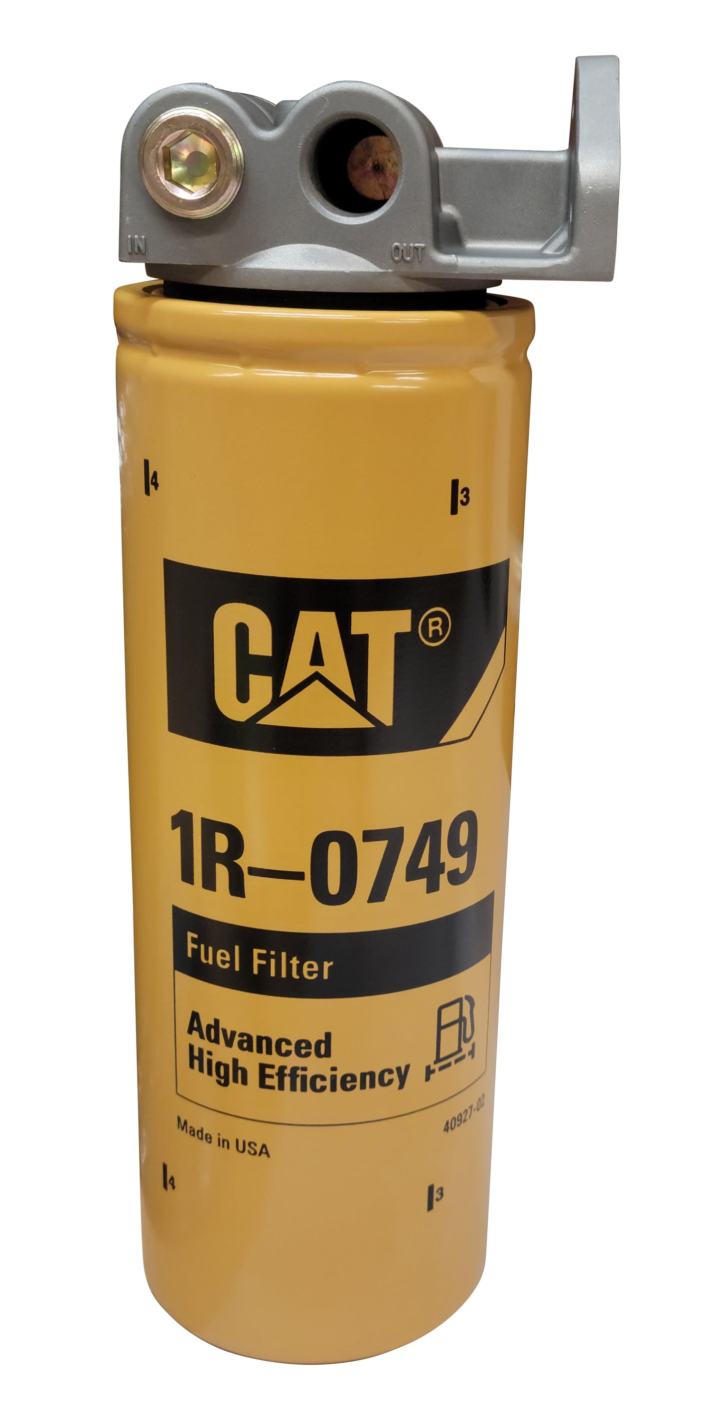 Diesel Fuel Filter Remote Mount Base 1"-14 with CAT 1R-0749