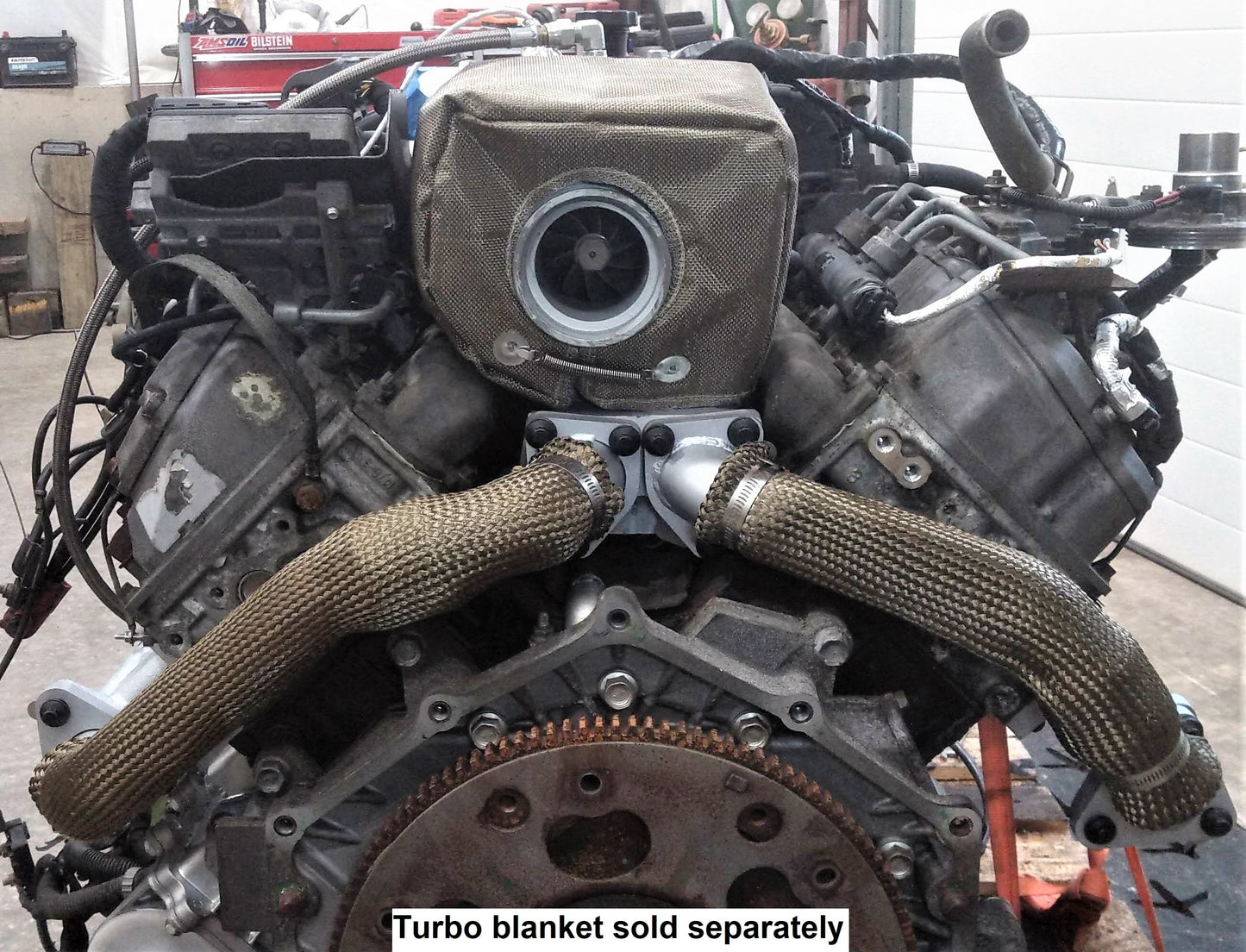 Up Pipe Heat Shield Socks Cover Blanket for 6.6l LB7-L5P 2001-2023 Duramax