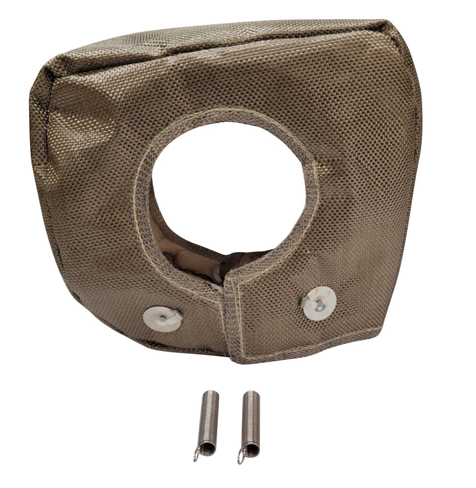 Turbo Turbine Blanket Heat Shield Cover for 6.6l LLY/LBZ/LMM/LML 2005-16 Duramax