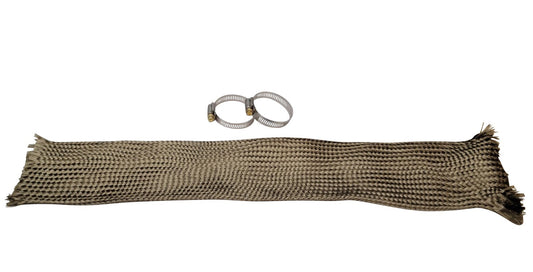 Crossover Tube Heat Shield Sock Cover Blanket for 7.3l IDI Ford Turbo Diesel
