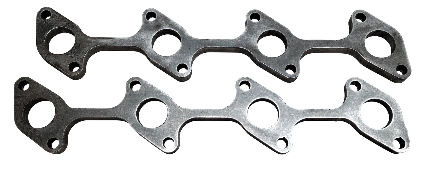 Exhaust Manifold Flange Set for 2003-2010 Ford 6.0l 6.4l Powerstroke Diesel