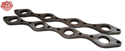 Exhaust Manifold Flange Set for 1994-2003 7.3l Ford Powerstroke