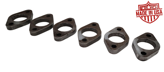 Exhaust Manifold Header Flange Set for 98.5-19 5.9l & 6.7l Cummins Turbo Diesel