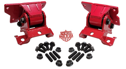Engine Motor Mount Kit for 6.6l Duramax LB7 LLY LBZ LMM 2001-2010 Chevy GMC