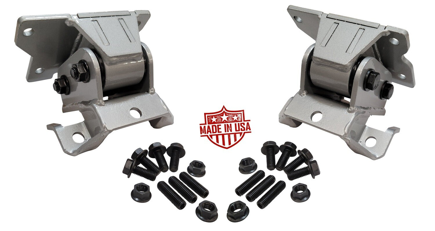 Engine Motor Mount Kit for 6.6l Duramax LB7 LLY LBZ LMM 2001-2010 Chevy GMC