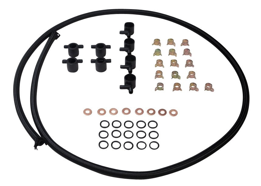 Fuel Injector Return Hose Lines for 1983-1992 6.9l 7.3l IDI Ford Diesel