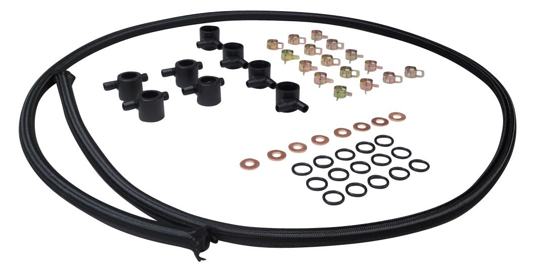Fuel Injector Return Hose Lines for 1983-1992 6.9l 7.3l IDI Ford Diesel