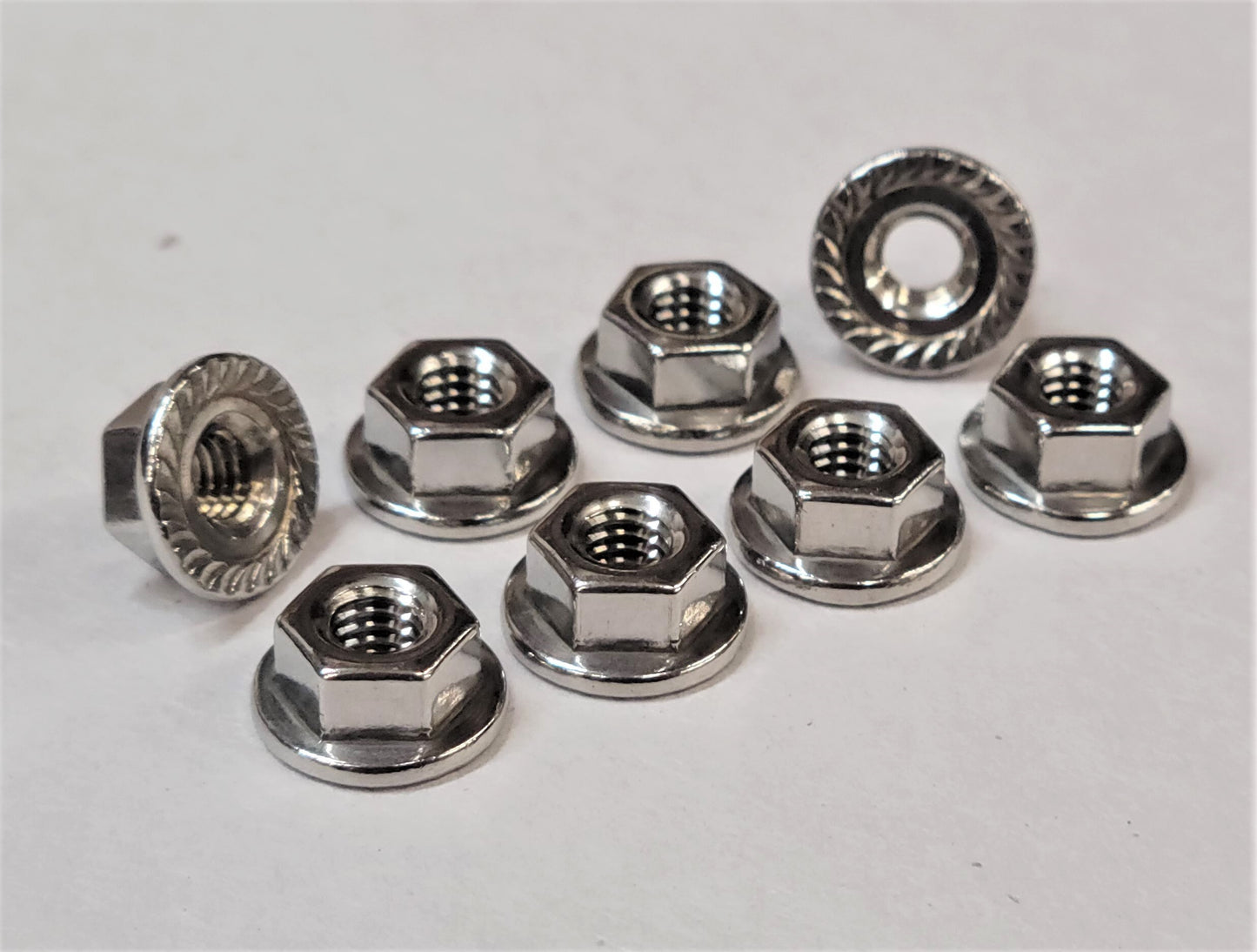 8x Stainless Glow Plug Nuts for 6.6l Duramax LB7-L5P 2001-2023 Chevy GMC