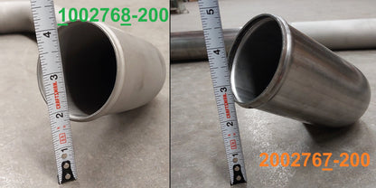 Lower Stainless Coolant Tube For Kenworth T880 Peterbilt 579 2002767-200
