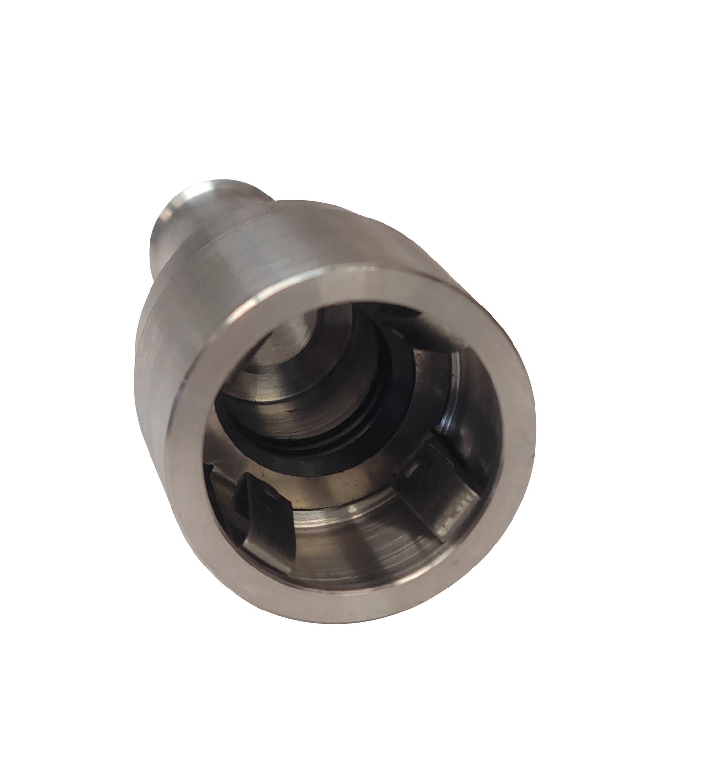 Stainless Steel Heater Hose Connector for 2001-2014 6.6l Duramax