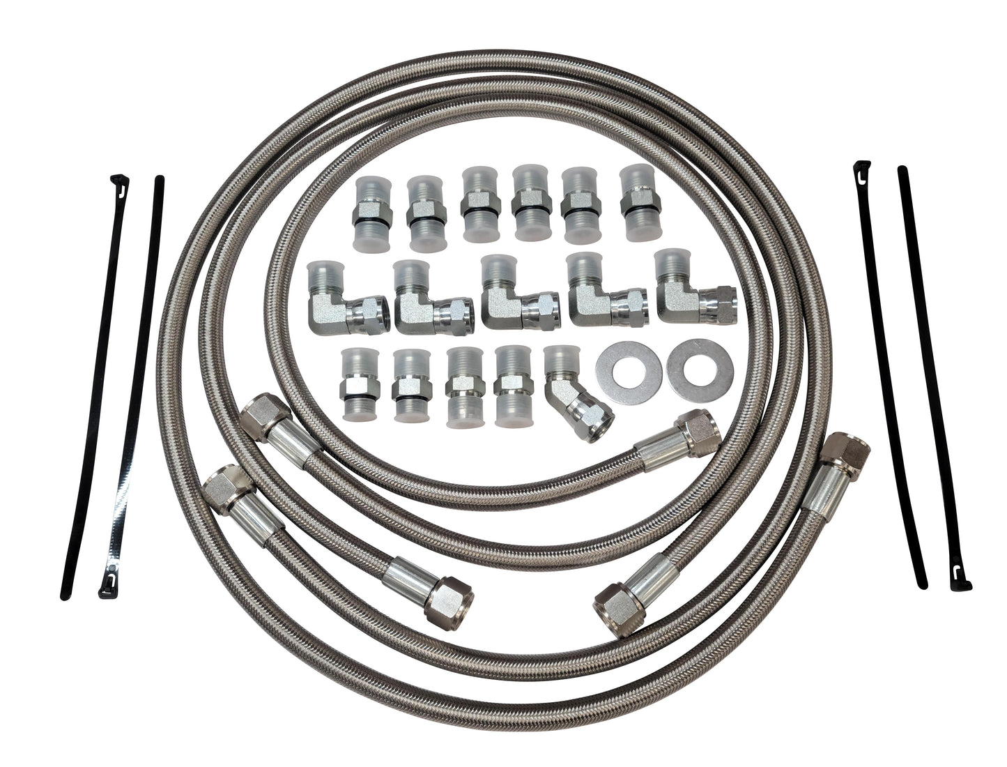 Allison Transmission Cooler Lines for 01-10 GM 6.6l Duramax LB7-LMM & 8.1l Gas