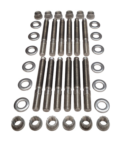 Extra Long Exhaust Manifold Stainless Stud Kit for 1st Gen 12V 5.9l Cummins Diesel