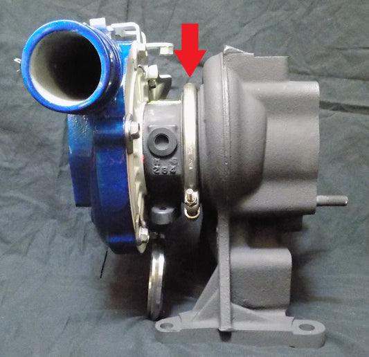 Turbo Turbine to Bearing Housing V-Band Clamp for 01-04 Chevy 6.6l Duramax LB7