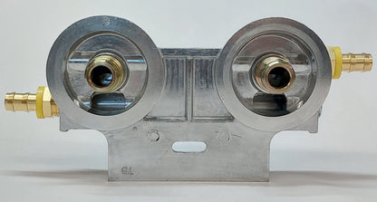 Dual Diesel Fuel Filter Remote Mount System for CAT Filters