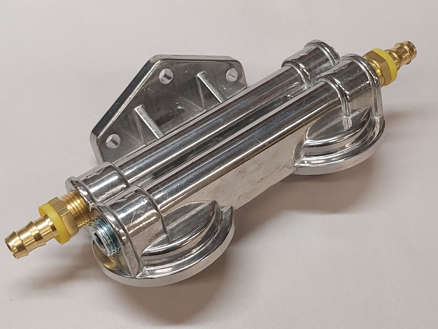 Dual Diesel Fuel Filter Remote Mount System for CAT Filters