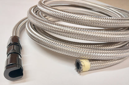 Tank to Engine Stainless Steel Fuel Line Kit for 2001-2010 6.6 Duramax Chevy GMC