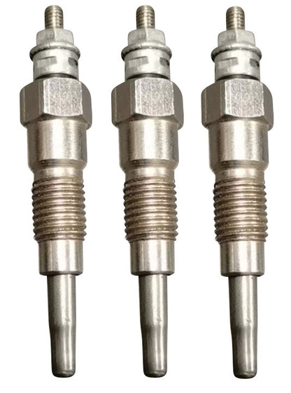 3 Glow Plugs for John Deere 1023E 1025R 1026R 2025R 2305 2320 850D 855D Gator