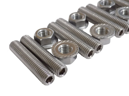 Exhaust Manifold Header Gasket Stainless Stud Kit for 98.5-19 5.9 & 6.7 Cummins