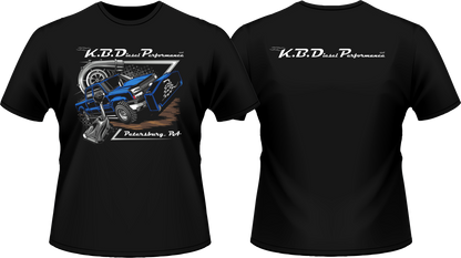 KB Diesel Performance T-Shirt Manual Gearshift Turbo ZF6