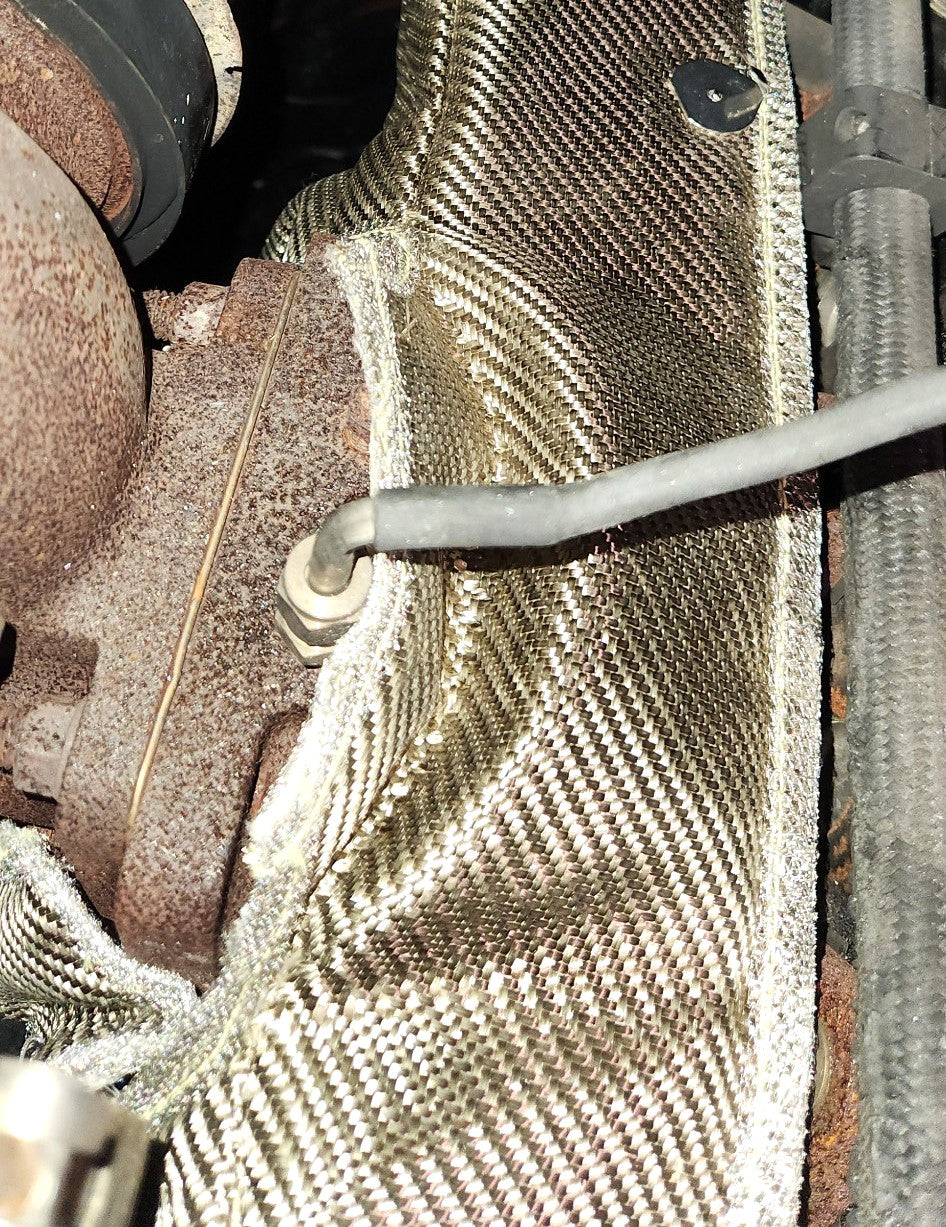 2nd Gen Exhaust Manifold Heat Blanket for 5.9l 6.7l Cummins Turbo Diesel