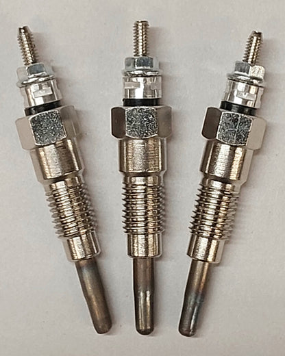 3 Glow Plugs for John Deere 1023E 1025R 1026R 2025R 2305 2320 850D 855D Gator