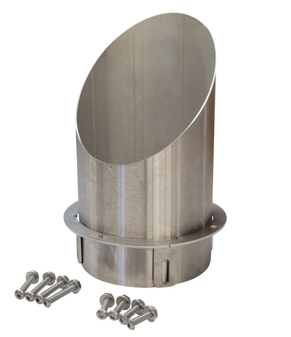 5" Hood Stack Miter Cut Tip Kit - Truck & Tractor Sled Pulling