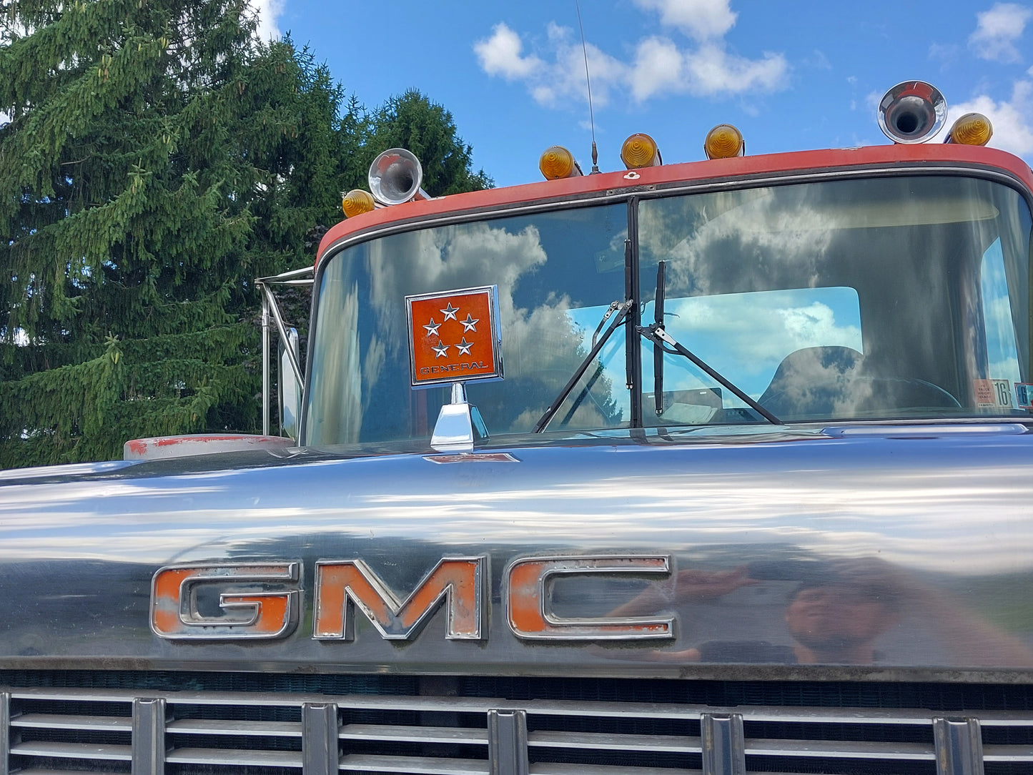 Hood Ornament for GMC General 5 Star Trucks