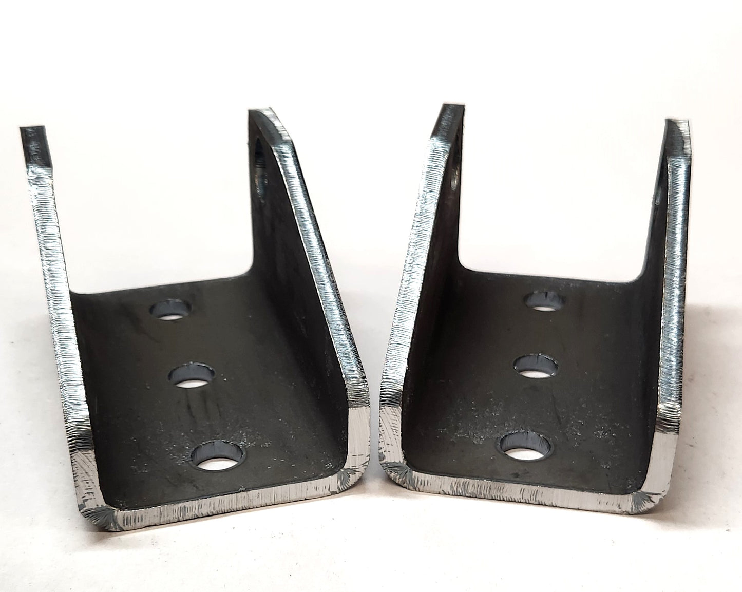 Bolt On or Weld On Front Traction Bar Mount Set 3" Wide