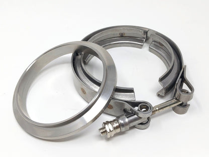 Stainless Steel Turbo Outlet to Downpipe V-band Flange & Clamp for 6.5l Diesel