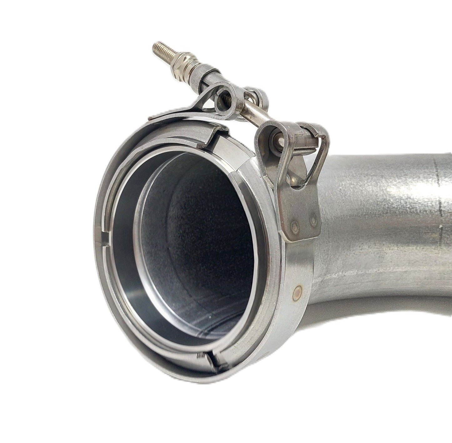 Stainless Steel Turbo Outlet to Downpipe V-band Flange & Clamp for 6.5l Diesel