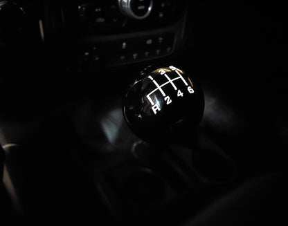 Black 6 Speed Shifter Ball Shift Knob For G56 Dodge 5.9l 6.7l Cummins M10-1.5