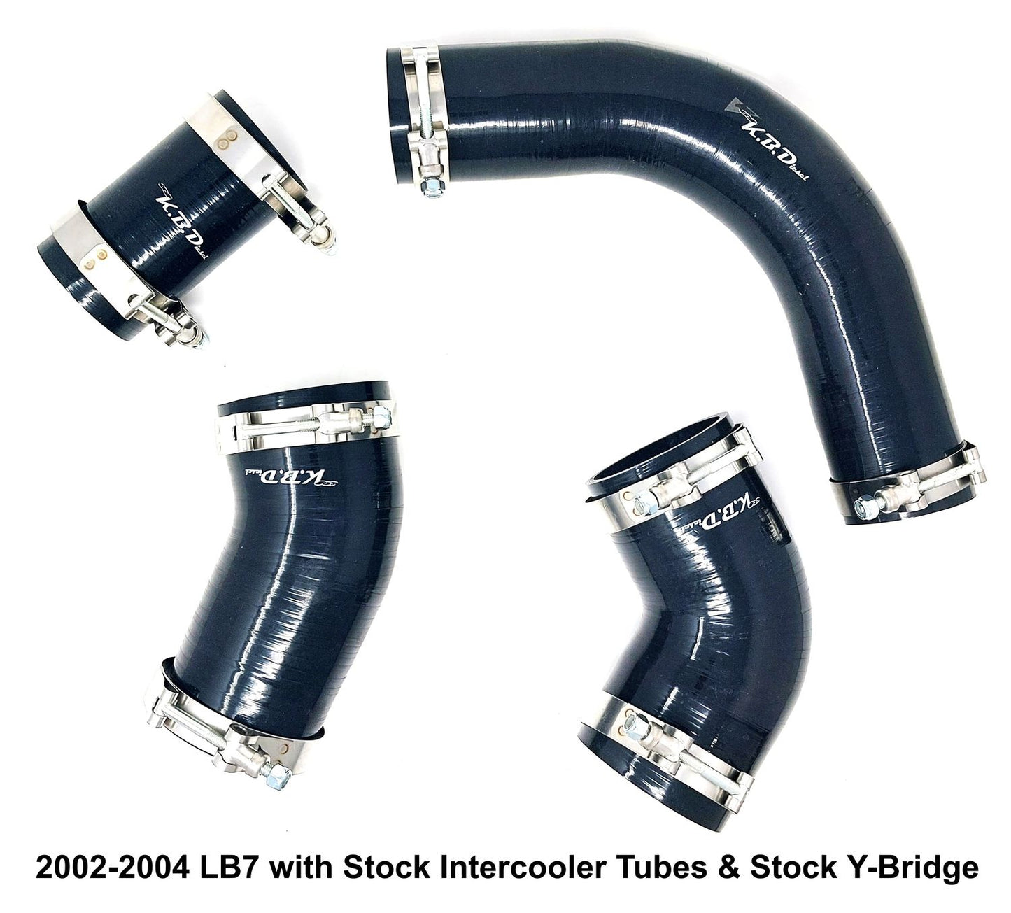Intercooler Coupler Boot Kit for 2001-2004 6.6l LB7 Duramax