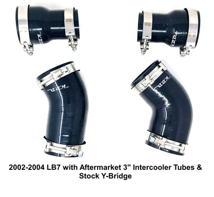 Intercooler Coupler Boot Kit for 2001-2004 6.6l LB7 Duramax