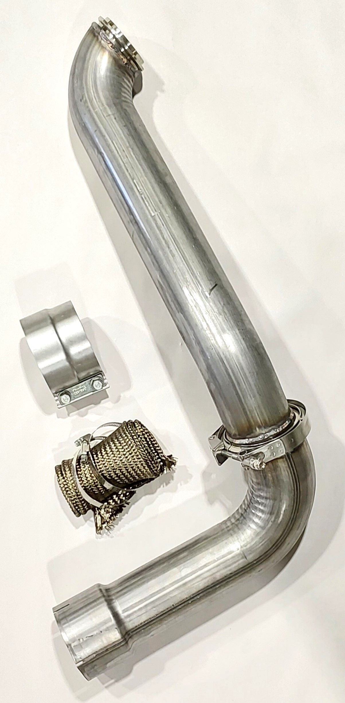 3.5" Turbo Exhaust Downpipe for 2005-2010 Chevy GMC Duramax 6.6 LLY LBZ LMM
