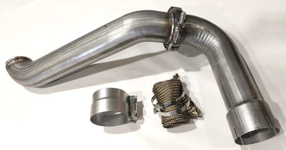 3.5" Turbo Exhaust Downpipe for 2005-2010 Chevy GMC Duramax 6.6 LLY LBZ LMM