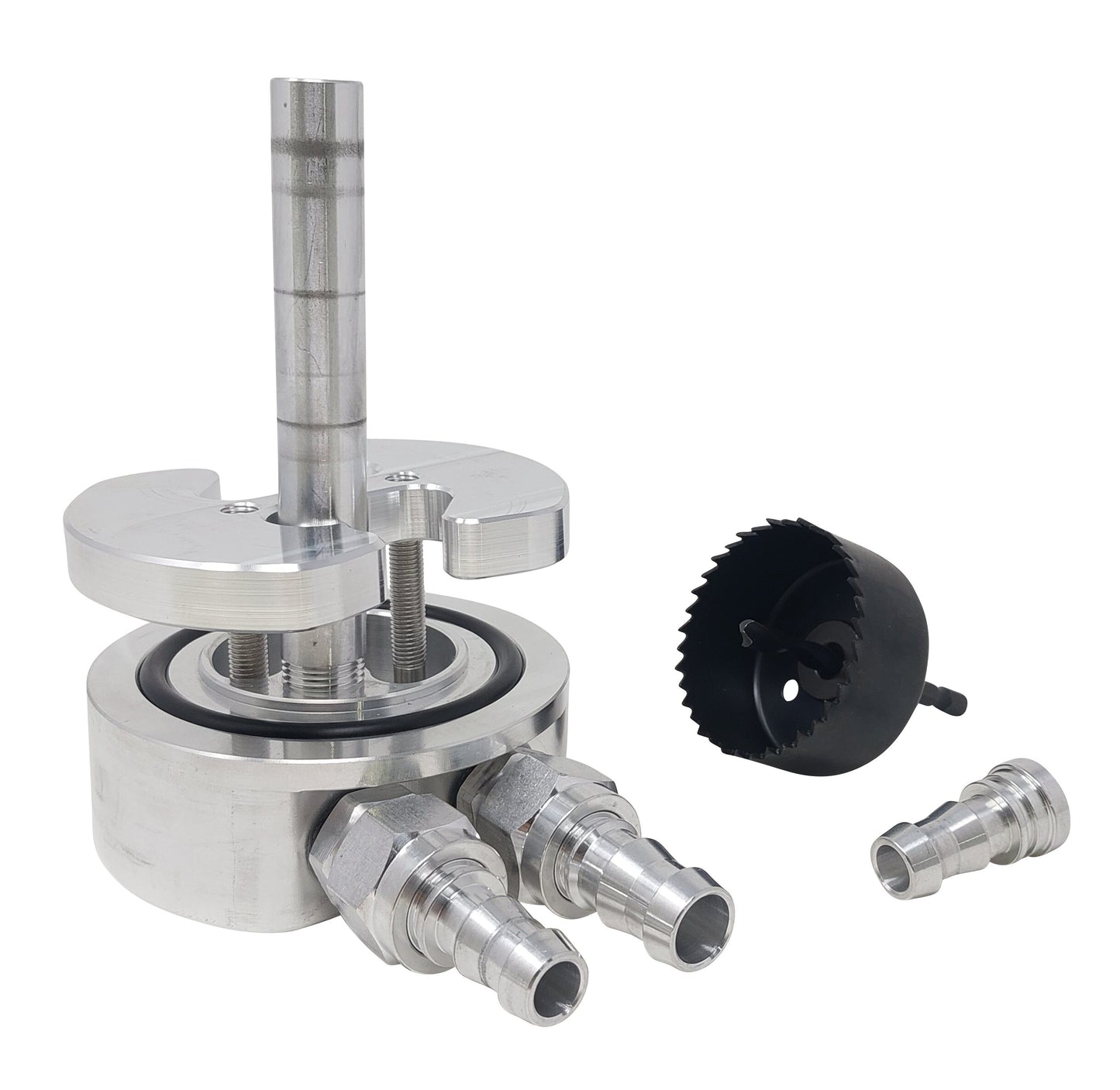 Billet Aluminum Diesel Sump W/ Integrated Return for Cummins Duramax Powerstroke