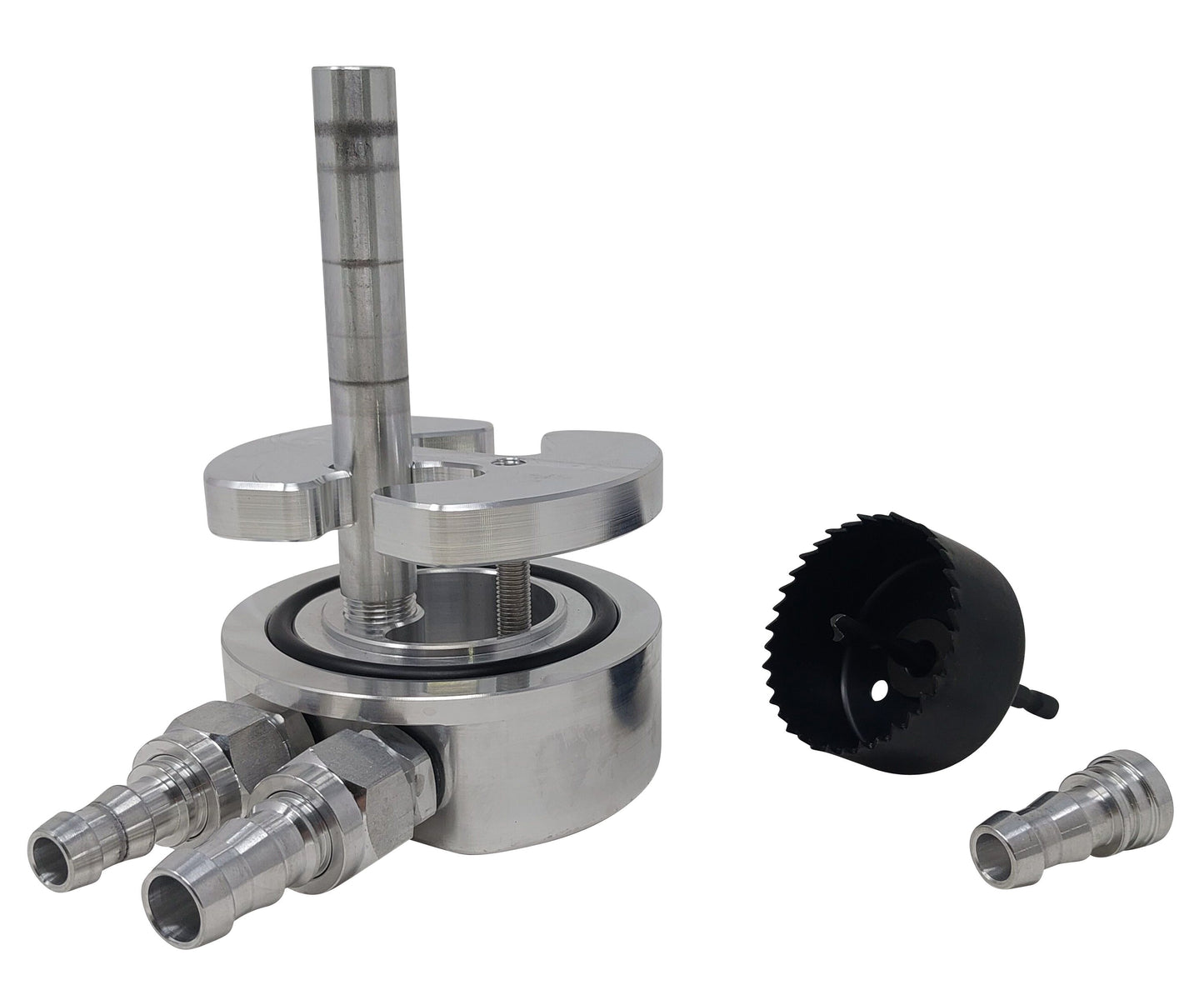 Billet Aluminum Diesel Sump W/ Integrated Return for Cummins Duramax Powerstroke