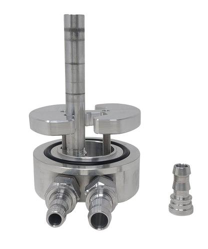 Billet Aluminum Diesel Sump W/ Integrated Return for Cummins Duramax Powerstroke