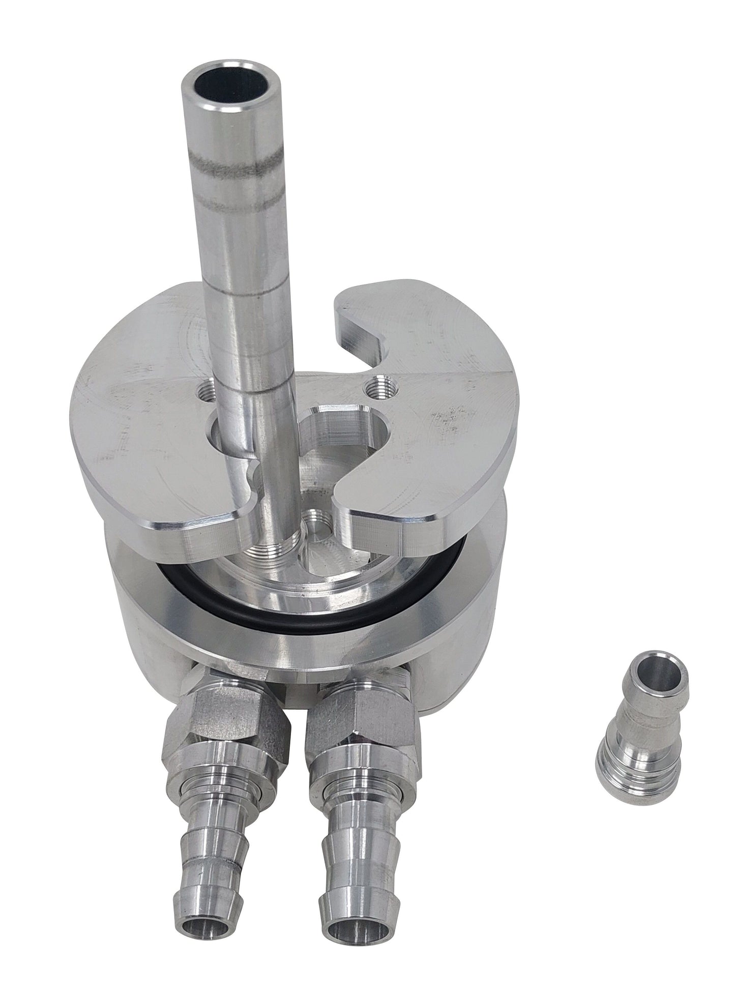 Billet Aluminum Diesel Sump W/ Integrated Return for Cummins Duramax Powerstroke