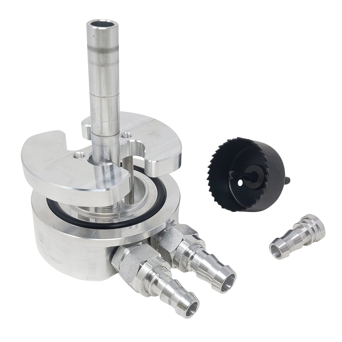 Billet Aluminum Diesel Sump W/ Integrated Return for Cummins Duramax Powerstroke