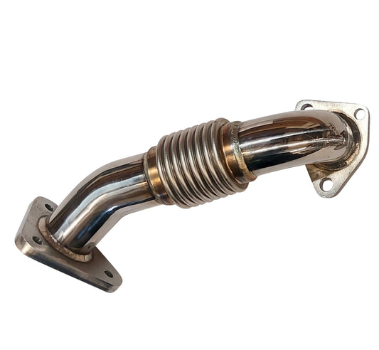 Drivers Side Turbo Exhaust Up Pipe for 03-10 6.6l LB7-LMM Duramax Kodiak Topkick