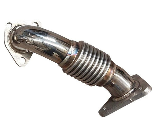 Passenger Side Turbo Exhaust Up Pipe for 03-04 6.6l LB7 Duramax Kodiak Topkick