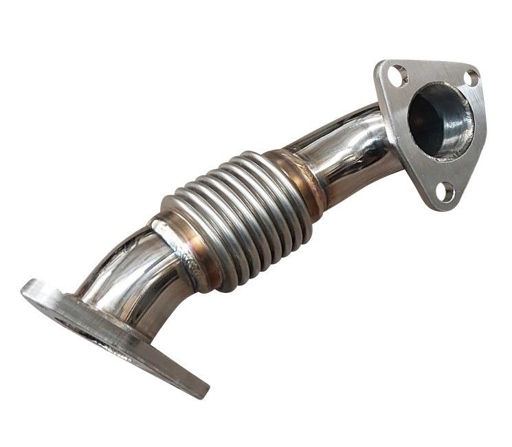 Passenger Side Turbo Exhaust Up Pipe for 03-04 6.6l LB7 Duramax Kodiak Topkick
