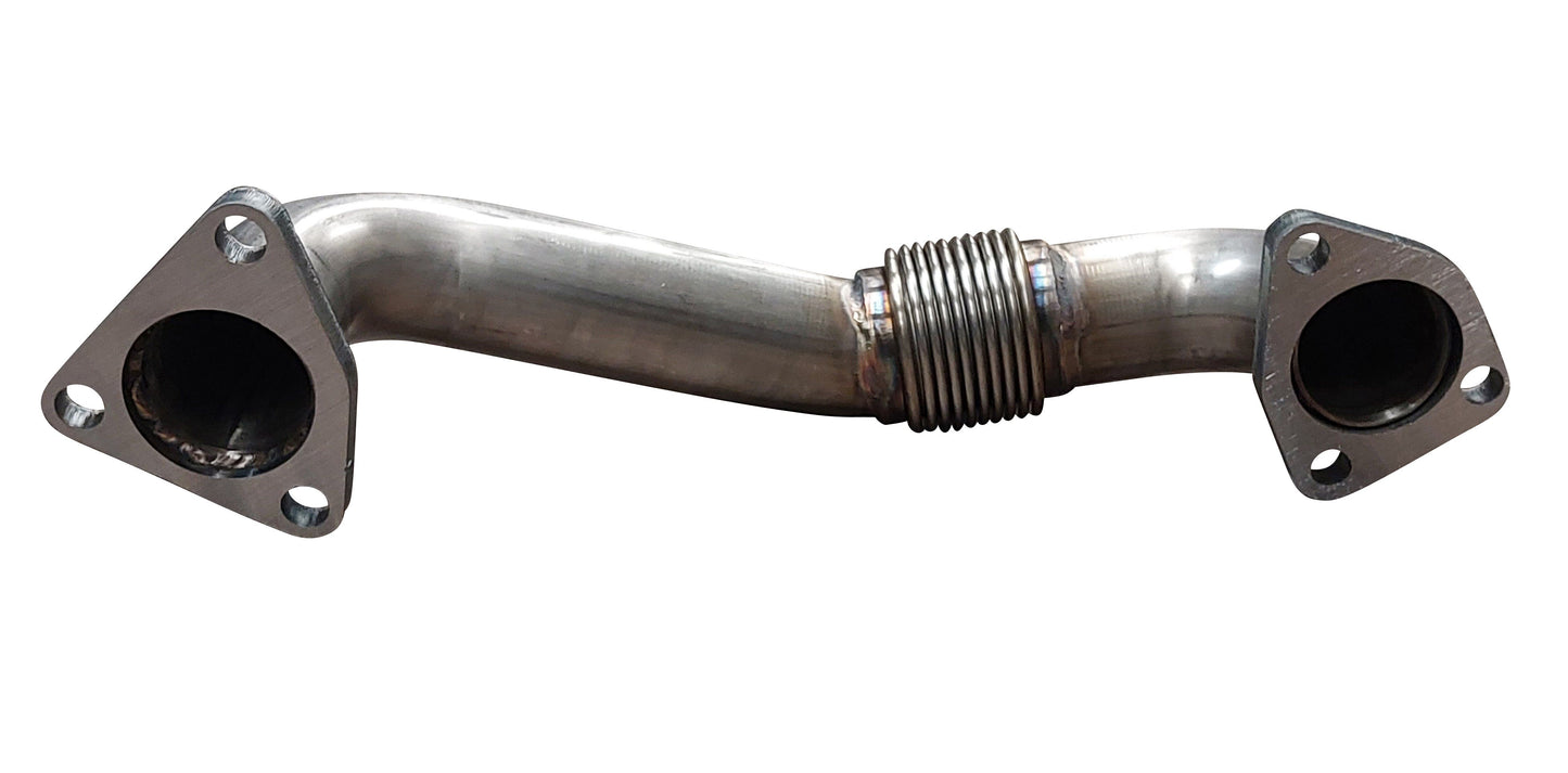 Drivers Side Exhaust Up Pipe for 6.6l Duramax Chevy GMC 2001-2016 LB7-LML